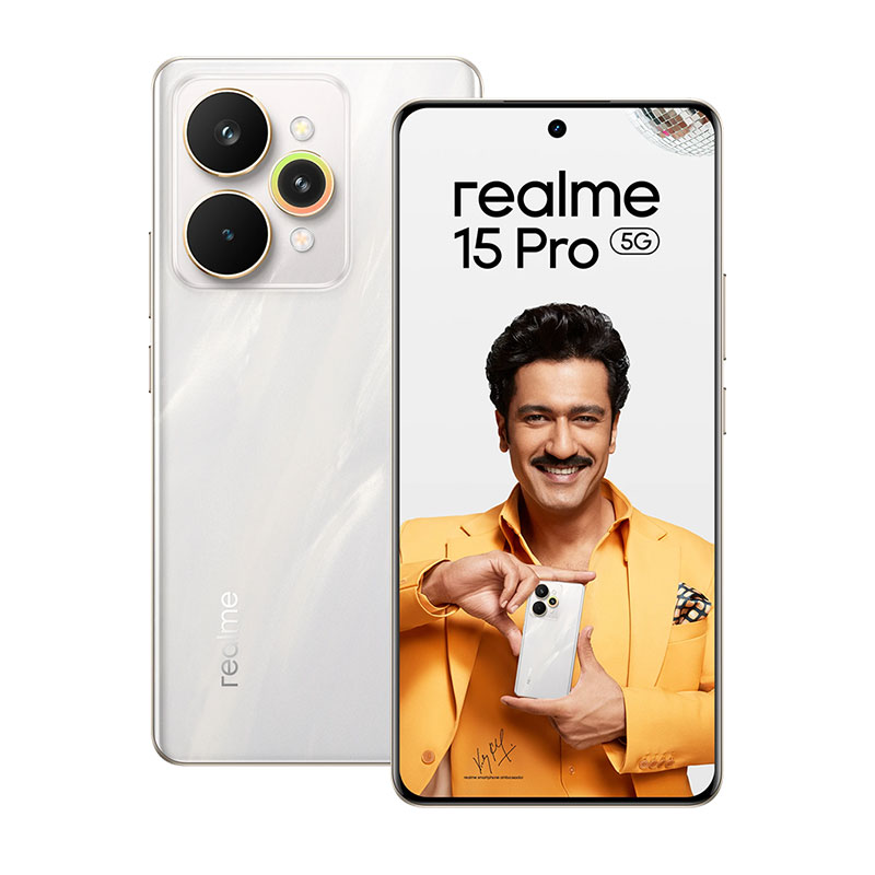Picture of realme 15 Pro 5G (12GB RAM, 256GB, Flowing Silver)